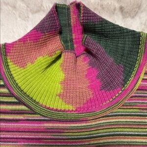 Vintage Missoni sleeveless turtleneck